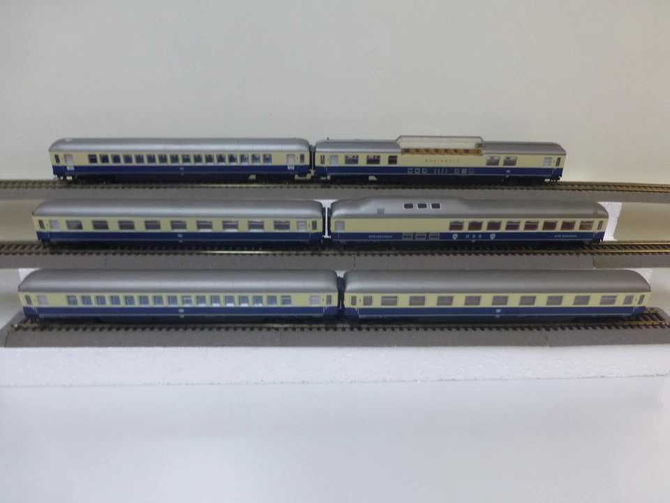 Lima HO 149754  6 tlg. Rheingold-Wagen - Set der DB - TOP- - Bild 1 von 4