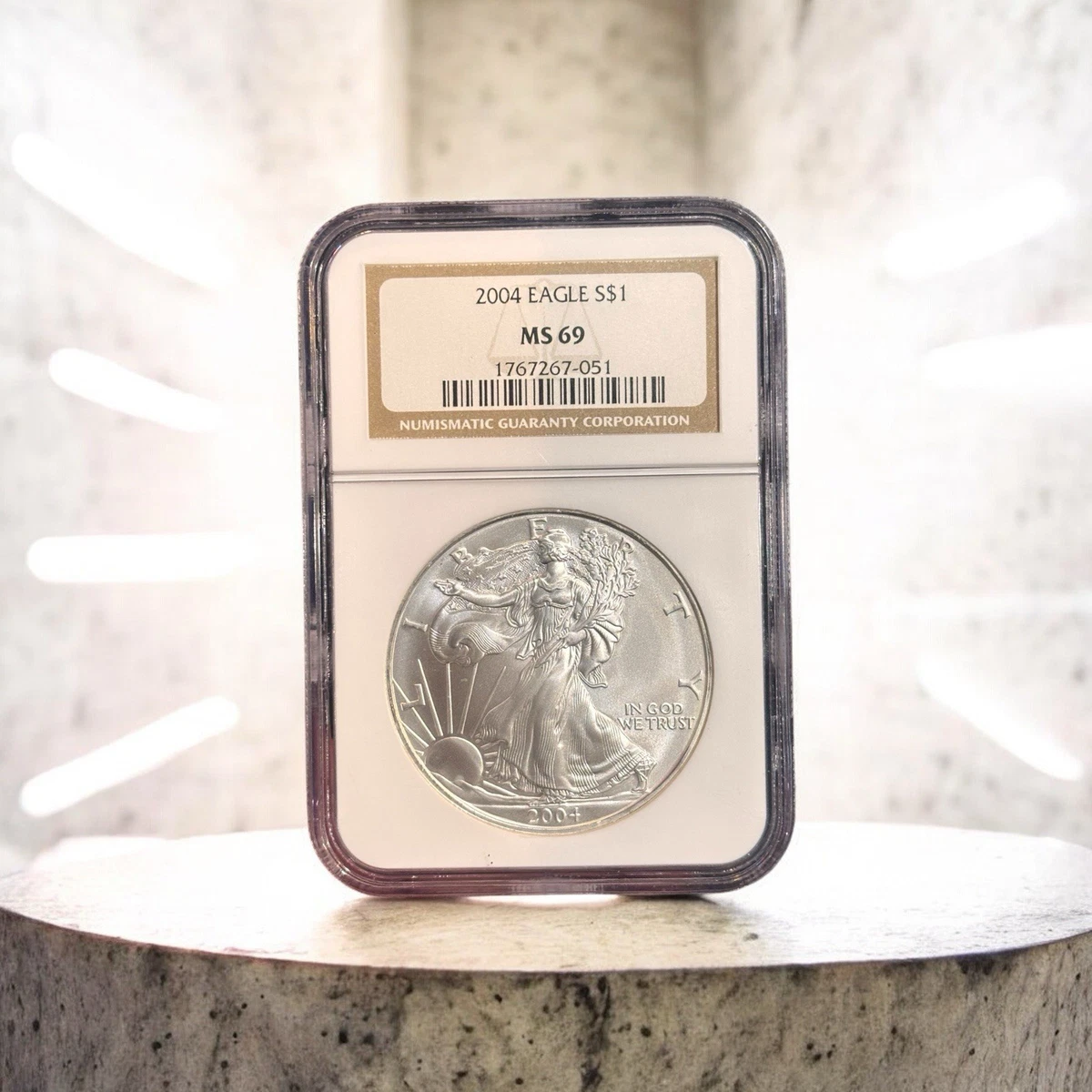 American Eagle MS 69 Graded 2004 Silver Bullion Coins for sale | eBay