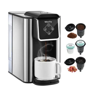 Coffee Maker 3 in 1 Single Serve Coffee Machine, Compatible with K cup Capsul... - Picture 1 of 8