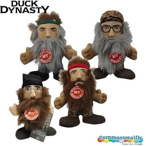 Commonwealth Duck Dynasty 8 Inch Plush with Sound Set of 4 Dolls New In Stock - Picture 1 of 1