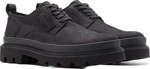 NEU UND VERPACKT Clarks Badell Lace Herren schwarz Nubukleder Oxford Schuhe Größe UK 10 G - Bild 1 von 4