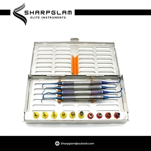 SHARPGLAM DASK Bohrer Labor Kit mit Stopper Dental Elevation Training Tool Set CE - Bild 1 von 6