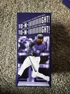 Charlie Blackmon Colorado Rockies MLB 2019 SGA Bobblehead NIB Walk Up Song New - Picture 1 of 4