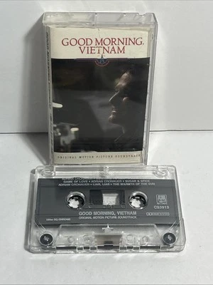 Good Morning, Vietnam Soundtrack Cassette ( 1988 A&M ) CS 3913 - VGC - Image 1 of 4