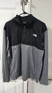 The North Face Quarter Zip Herren XL grau/schwarz Pullover Langarm - Bild 1 von 6
