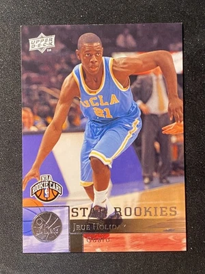 Cubierta superior 2009-10 - Star Rookies Jrue Holiday #217 (RC) Foto 1 de 2