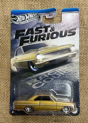 Hot Wheels Chevy Nova 1/64 3 Inches HW Fast And Furious Chevrolet Nuova Scatola - Immagine 1 di 4