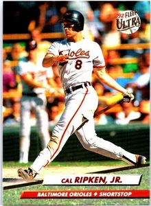 1992 Fleer Ultra #11 Cal Ripken, Jr. Baltimore Orioles Baseball Card - Picture 1 of 2