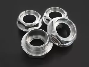Tuercas hexagonales cierre central para tapa BBS RS 4x100 5x112 5x120 - Imagen 1 de 7
