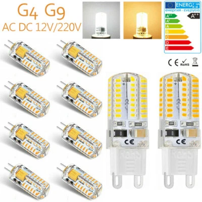 G9 G4 LED 3W 5W 7W Glühbirne Dimmbare Leuchtmittel Warmweiß Kaltweiß DC 12V/220V - Bild 1 von 4