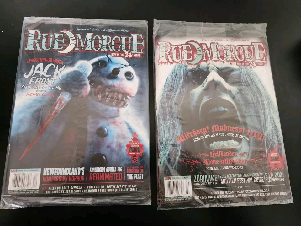 Rue Morgue Magazine Back Issue #95 Left 4 Dead 2 Cover Story Nov 2009 Horror