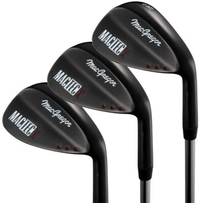 MacGregor Golf MacTec X Black Wedge Set, Mens Right Hand - Image 1 of 4