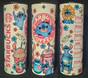 Lindo vaso Stitch Coffee 20 oz TOTALMENTE NUEVO - Imagen 1 de 5
