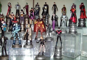 10 x EAGLEMOSS DC Comics Schachfiguren - gemischt neu verpackt ohne Magazin enthalten - Bild 1 von 1