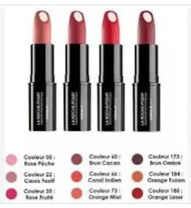LA ROCHE POSAY TOLERIANE DUO 9H LONG LASTING LIPSTICK - Picture 1 of 7