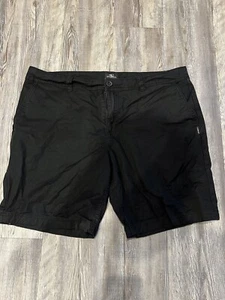 Pantalones cortos O'Neill para hombre negros Jaxson elásticos chinos en la rodilla ajuste estándar talla 40 - Imagen 1 de 6