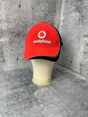 Jenson Button Vodafone Mclaren F1 Hat Vintage Red One Size - Image 1 of 4