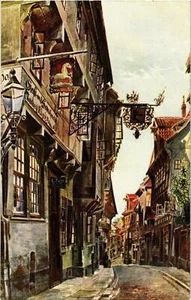 CPA AK Hildesheim- Schuhstrasse GERMANY (947475) - Afbeelding 1 van 2