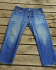 Levi's 501XX Jeans Vintage Made In Mexico Men 36x30 Button Fly Blue Denim WPL423