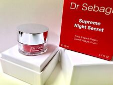1 x  Supreme Night Secret Face & Neck Cream  Dr Sebagh   1.7  Oz In  Box