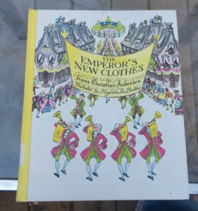 VTG The Emperor's New Clothes Hans Christian Andersen 1949 Virginia Burton - Picture 1 of 8