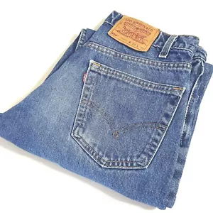 Vintage 550 Levis Jeans USA Made Relaxed Fit Herren Distressed Washed 33W x 30L - Bild 1 von 1