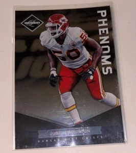 2011 Panini Limited Phenoms /499 Justin Houston #176 Rookie RC - Picture 1 of 2