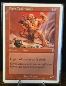 Magic The Gathering TCG - 2001 - Ogre Taskmaster - 203/350 - Picture 1 of 2