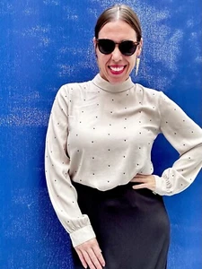 Schickes Vintage Ann Taylor Top mit Glitzer Details - Bild 1 von 8
