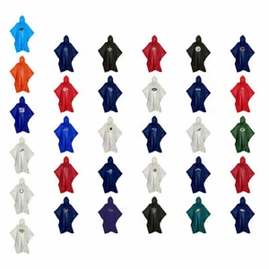 NEW Licensed Football Team Lightweight Rain Poncho- Pick A Team - Picture 1 of 1