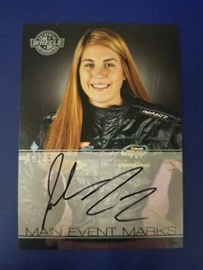 Johanna Long 2011 WHEELS MAIN EVENT MARKS AUTOGRAPH #MS-JL4 CAMPING WORLD TRUCK! - Picture 1 of 2