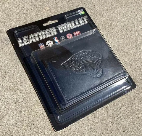 Jacksonville Jaguars Leather Wallet Cover