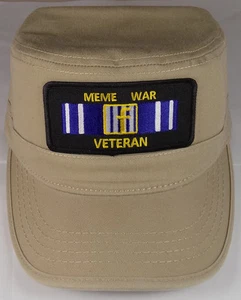 MEME WAR VETERAN HAT INTERNET TROLL SHADILAY REDDIT TWITTER FACEBOOK FIGHT FUNNY - Picture 1 of 1