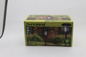 Dynaming 6 Pack Outdoor Solar Pathway Lights, Solar Powered Garden Decorative - Picture 1 of 2