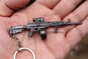 1/12 Mini Pistola Tipo 03 Rifle de Asalto Metal Llavero Juguete Regalo 9cm - Imagen 1 de 2