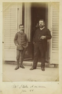 (Meurthe-et-Moselle) "M. Stoeber et son neveu". Cristalleries de Baccarat. 1888. - Picture 1 of 1