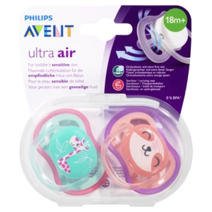 Avent Ultra Air Soother 18+ Months 2 Pack - Picture 1 of 2