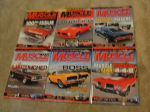 (6) 2012 HEMMINGS MUSCLE MACHINES MAGAZINE 442 BOSS COUGAR 70 TORINO GT TRANS AM - Picture 1 of 7