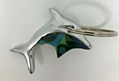 Handmade Marine Life Resin Keychain - Angel Fish Dolphin Sea Turtle Starfish - Image 1 of 4