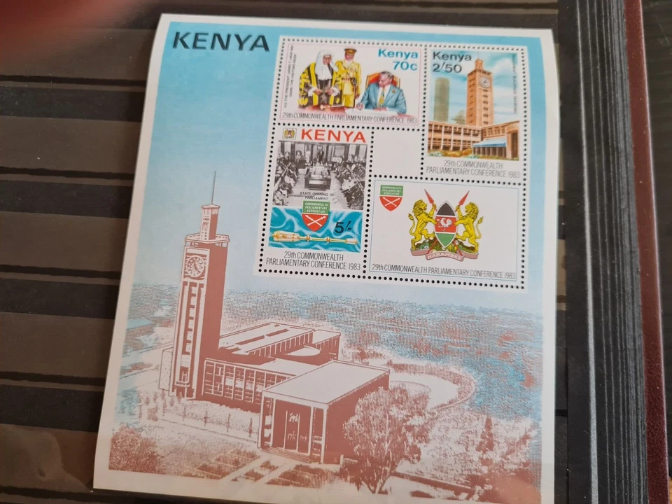 KENYA 1983 SG MS291 29TH COMMONWEALTH CONFERENCE MNH - Image 1 of 1
