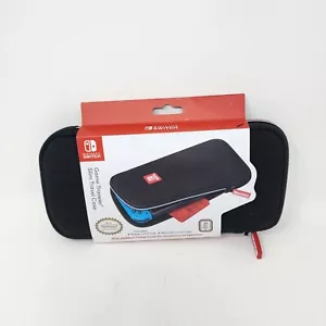 New Nintendo Switch Game Traveler Slim Carrying Case Black +Fits OLED & Lite - Picture 1 of 3