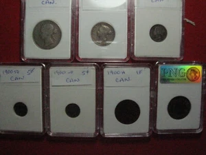 1900 Canada coin set - Picture 1 of 10