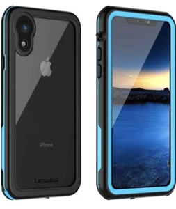 Lanwow iPhone XR Wasserdichte Hülle, Wasserdicht iPhone XR Stoßfest Ganzkörper  - Bild 1 von 7