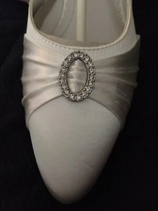Goldmarie Grace Brautschuhe Hochzeitsschuhe Ivory Satin Pumps Gr.38 NEU - Bild 1 von 11