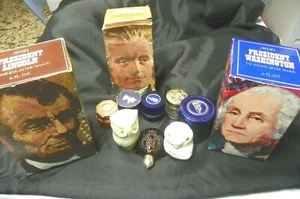 11 Stück Konvolut Vintage Avon Parfum Flakons Aftershave 3 PRÄSIDENTEN, - Bild 1 von 12