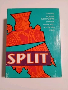 VINTAGE SPLIT CARD GAME BY PARKER BROTHERS - Picture 1 of 12