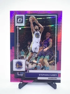 2022-23 Panini Donruss Optic Stephen Curry Pink Hyper Prizm #96 Warriors - Bild 1 von 2