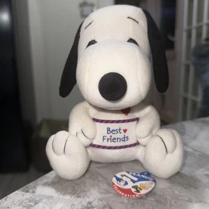 Peanuts Snoopy Best Friends Anniversary Plush Toy Official  Peanuts Rare - Picture 1 of 3