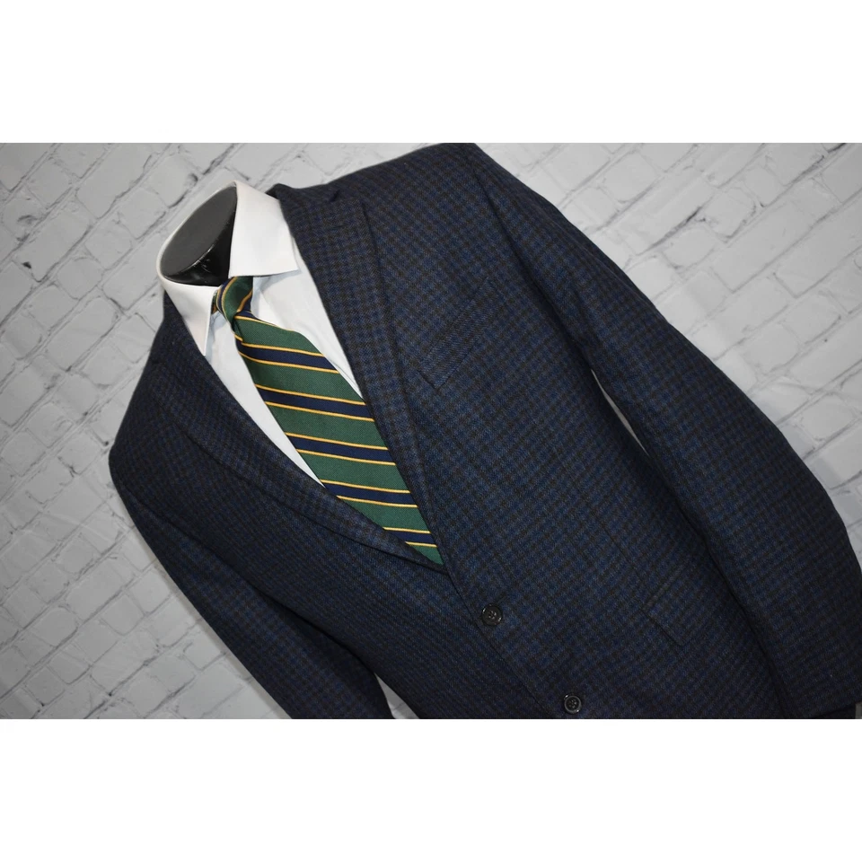 Blazer Abrigo Deportivo Lauren Ralph Lauren Para Hombre Talla 44 L Chaqueta 2Btn Pata de Gallo Foto 1 de 4