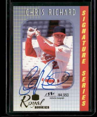 2000 Royal Rookies #13 Autographs Chris Richard #/4950 - Image 1 of 2
